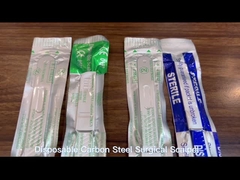Sterile Steel Disposable Surgical Scalpel Anti Rust For Hospital