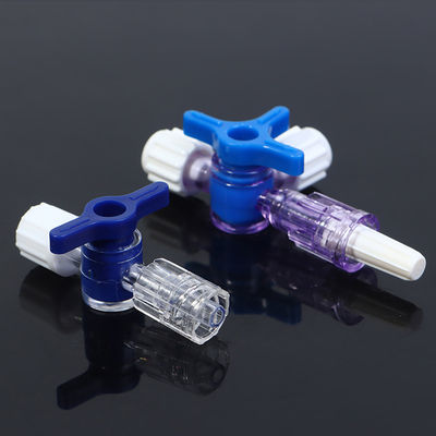 Qualidade  Luer Lock Catheter Plastic One Way Infusion Stopcocks Valve Water Medical Fábrica