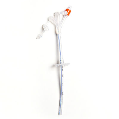 Single Use Fr12-Fr24 Smooth Soft Medical Grade Silicone Gastrostomy Tube Kit For Hospital