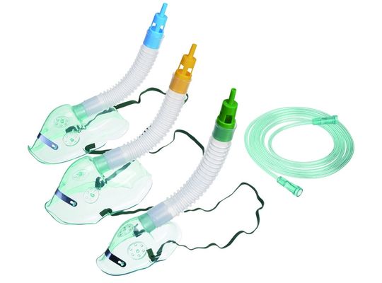 Dispositivo Venturi Seguro Oxigénio Sistema Verde Venturi Oxigenoterapia