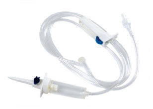 Y Site Antibacterial Air Inlet Admin Infusion Transfusion Set Non Pyrogenic 15 Drops/Ml