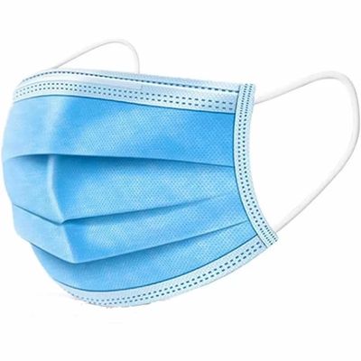 materiais de consumo médicos cirúrgicos dentais descartáveis da máscara cirúrgica de 3ply Facemask