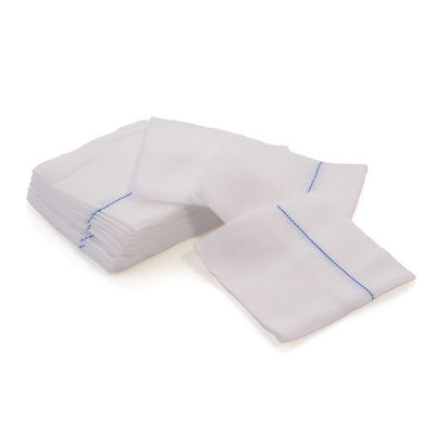 Pad de gaze absorvente suave 100% algodão gaze médica estéril Swabs descartáveis gaze