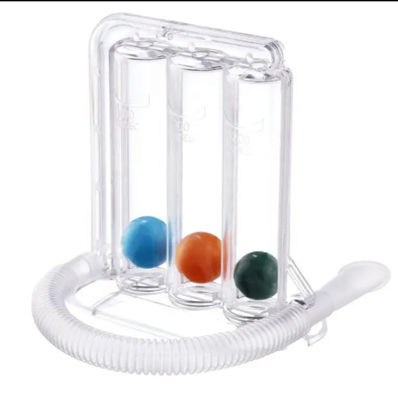 Spirometer Three Ball Lung Exercise Device For Breathing Exerciser Training Lung Function